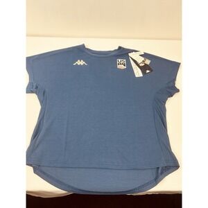 Kappa Gara Women's Large US Ski & Snowboard Kombat Dye Shirt Blue